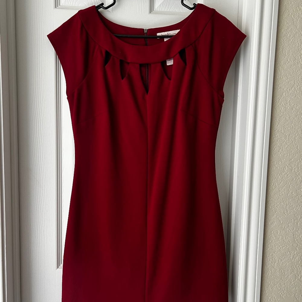 Red dress